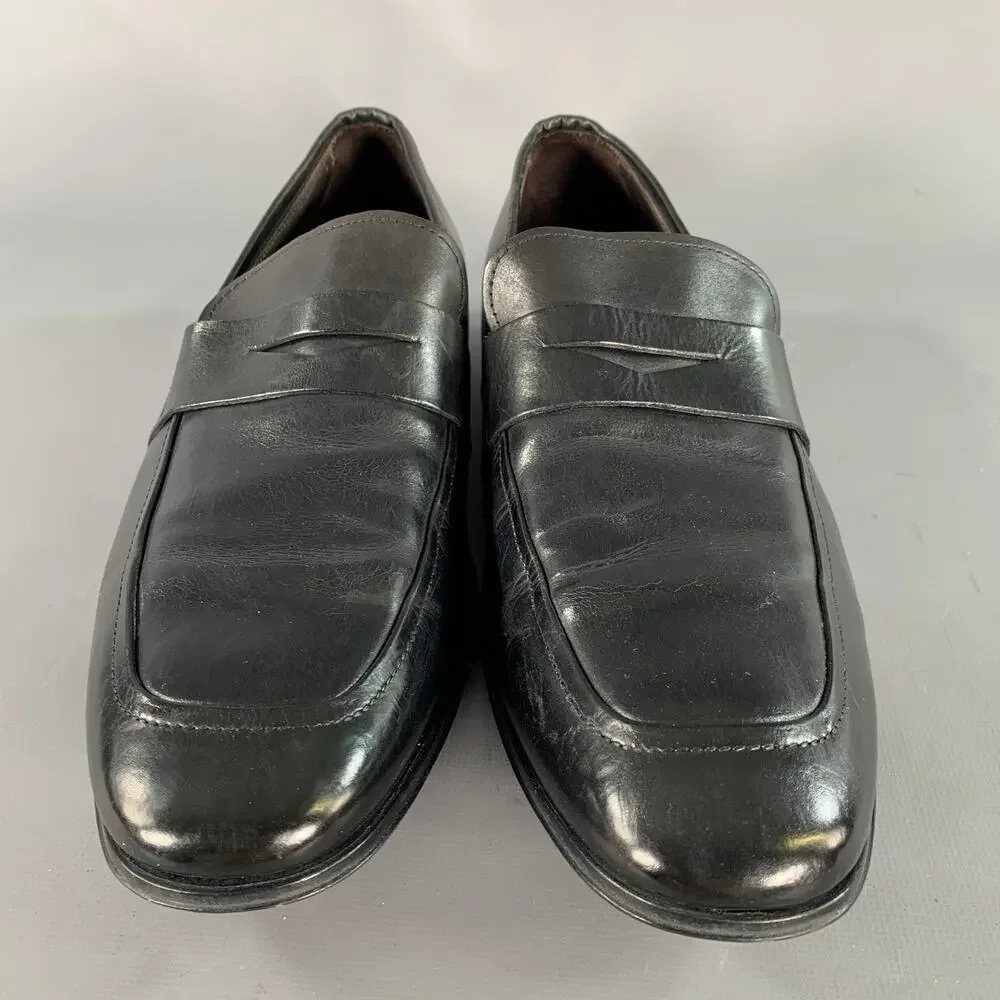 TO BOOT NY Size 9 Black Leather Loafer Loafers